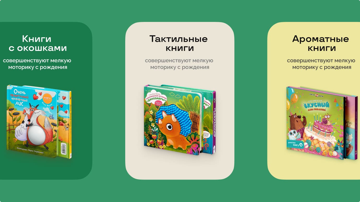 «Счастье внутри». Корпоративный сайт. Изображение 5